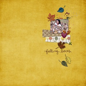 falling leaves