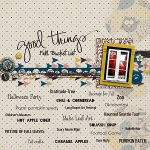 Good Things: Fall Bucket List