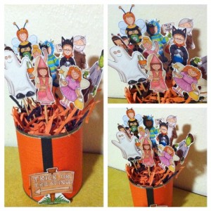mini kids centerpiece