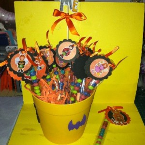 candy cane basket