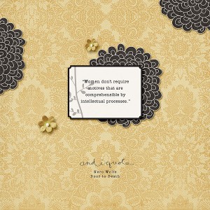 Nero Wolfe Quote 1