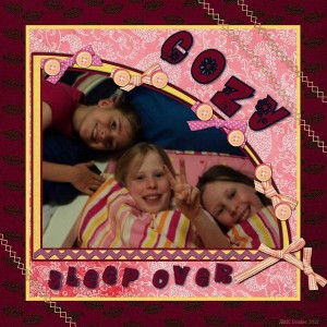 Cozy Sleep Over