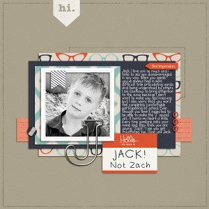 Jack! Not Zach
