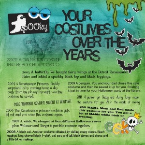 Costumes Over the Years