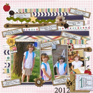 First Day of First Grade