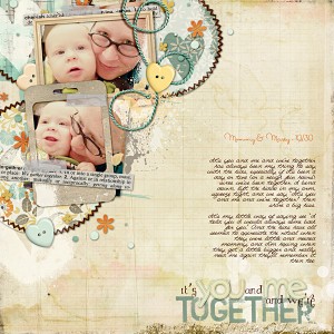 and we're together
