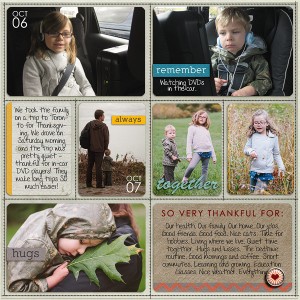 Project Life: Oct. 6-7