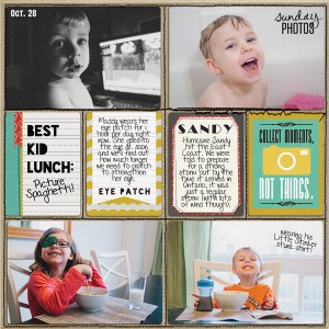 Project Life: Oct. 28-Nov.3 - Left