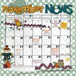 November Calendar