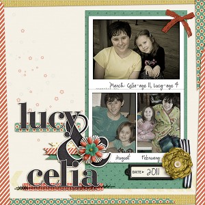 Stout Sisters  November 2012 Scraplift Challenge