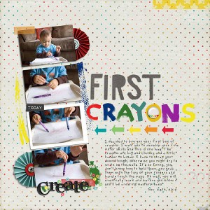 First Crayons
