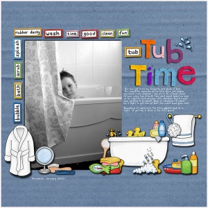 Benji's Bathtime