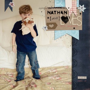 Nathan still loves his babies