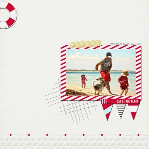 day at beach