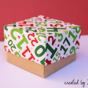 Origami Christmas Box no 2