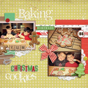 Baking Christmas Cookies
