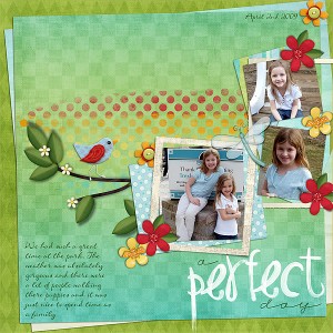A perfect day