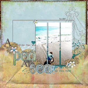A pea at sea