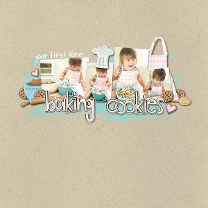 First Time Baking Cookies