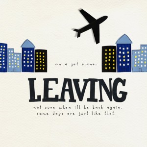 leaving