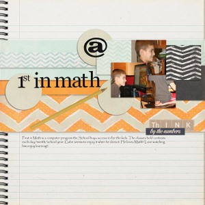 Gabe 1st in Math