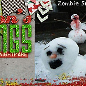 Zombie Snowman Apocalypse FB Header