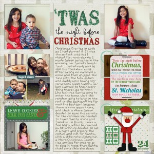 Twas the night before Christmas