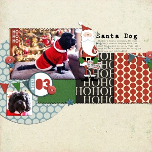 3. Santa Dog