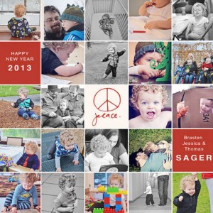happiness & joy - holiday card