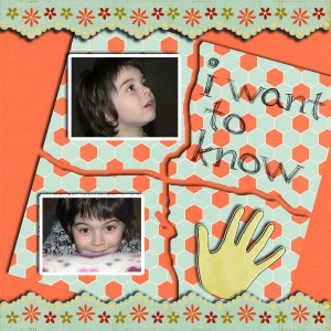 I want to know