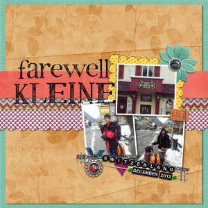 Farewell Kleine
