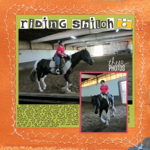 Riding Shiloh