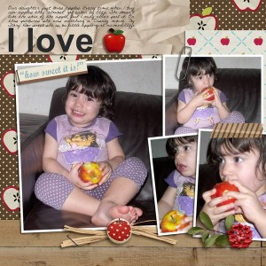 my little apple lover