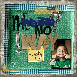 Me weird? No way!