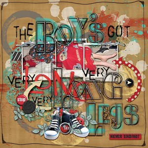 the Boy's got very LONG legs - never ending