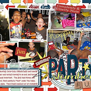 summer slumber party fun