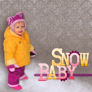 Snow Baby (Left Page)