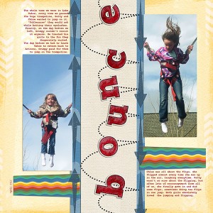 Bounce - Jan 4 Realistic Stamping Challenge
