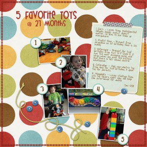 5 Favorite Toys