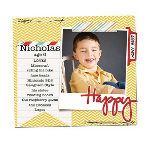 Nicholas age 6