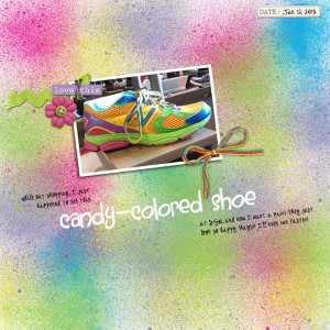 Candy-Colored Shoe