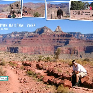 January 9 Challenge - 2-Page Layout {Grand Canyon}