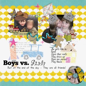 Boys vs. Girls