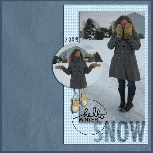 Snow for Day 14 Doodles