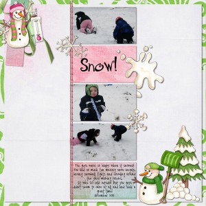 Snow!