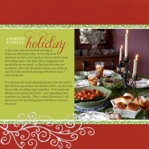 a Barnes Family Holiday