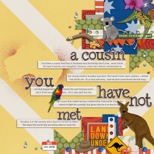 a cousin you haven't met