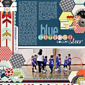 Jan 7 - Title work - Blue Knights
