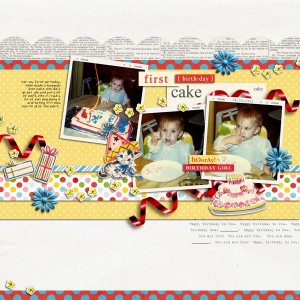 1st Birthday Cake