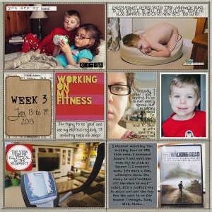 Project Life: Jan. 13-19 (Left)